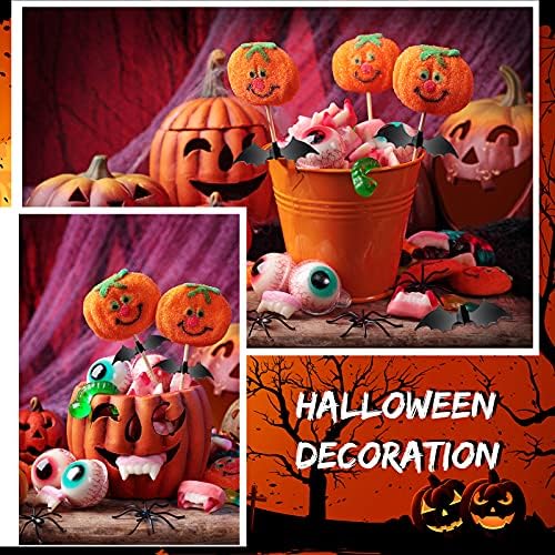 CHENGU 12 Pcs Halloween Bat Napkin Rings, Black Metal Alloy Napkin