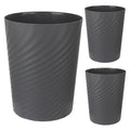 UUJOLY Plastic Small Trash Can Wastebasket, Garbage Container Basket by UUJOLY