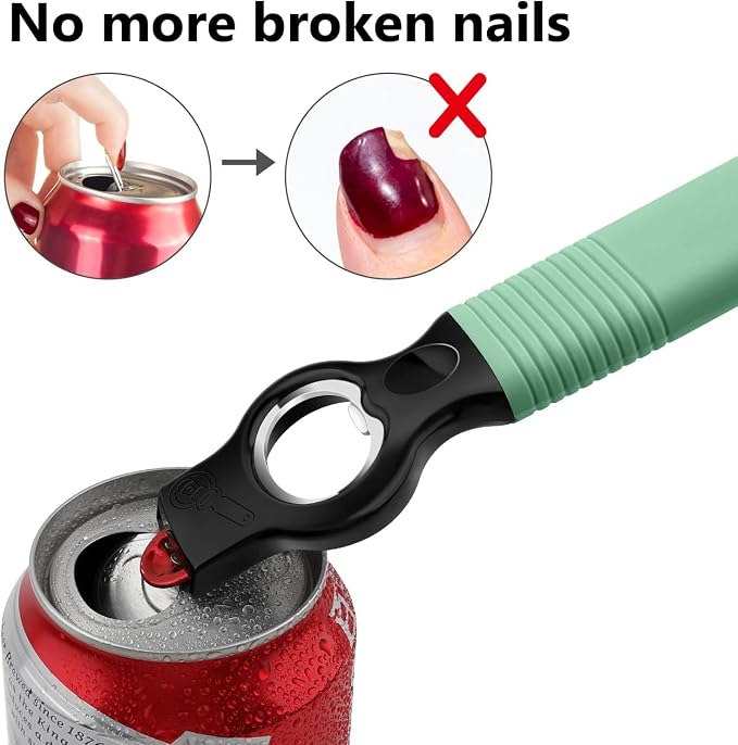 2-Pack Magnetic Beer Bottle Opener & Soda Can Opener, 2-in-1 Bottle Opener and - Image 5