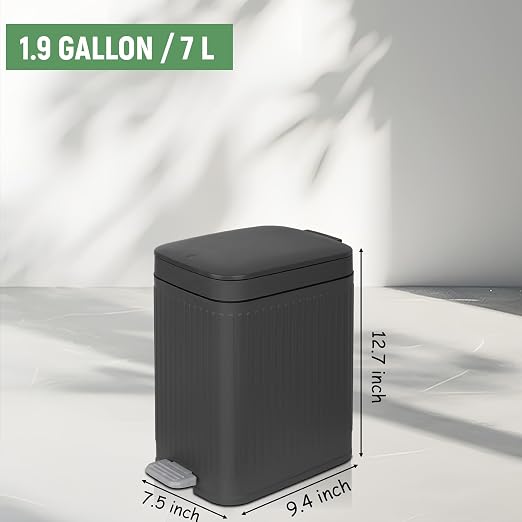 rejomiik Small Bathroom Trash Can - Image 7