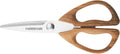 Farberware 5221282 All Purpose Shear, Pecan Wood Handles 8.2 x 3.5 x 0.5 inches by Farberware