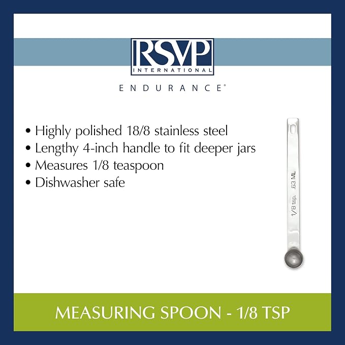 RSVP International Endurance Kitchen Collection Open Stock Measuring Spoon - Image 6