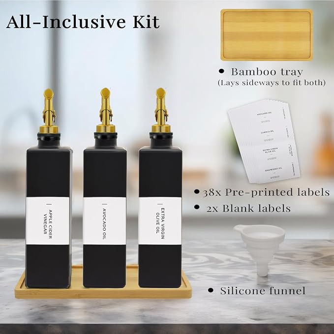 Olive Oil Dispenser Bottle for Kitchen - Image 6