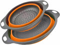 Silicone Colander Collapsible Strainers Set by Youxiupinpai