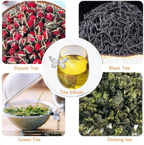 Tea Infusers for Loose Tea 3 Sets Tea Infuser Loose Leaf Tea Steeper