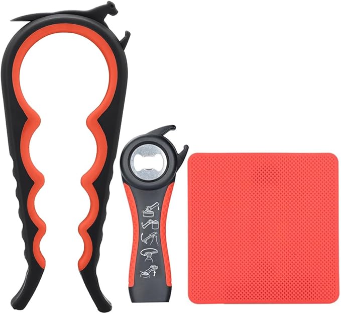 Latest Jar Opener and 5 in 1 Bottle Opener by Otstar