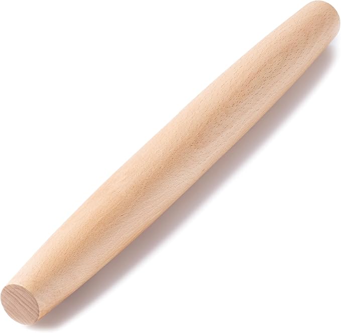 AISOSO French Rolling Pin, 15.75 Inches Wood Rolling Pins by Aisoso