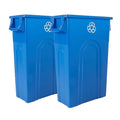 United Solutions Highboy Recycling Container, 23 Gallon, Space Saving Slim by UNITEDSOLUTIONS