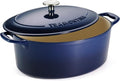 Tramontina Bestow Enameled Cast Iron Oval Dutch Oven Pot by Tramontina