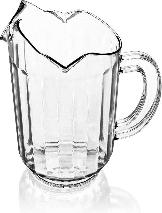 New Star Foodservice Plastic Restaurant-Grade Water Pitcher by NewStarFoodservice
