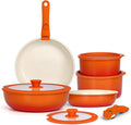 GIPP 11pcs Pots and Pans Set Non Stick, Nonstick Cookware Set Detachable Handle by GiPP