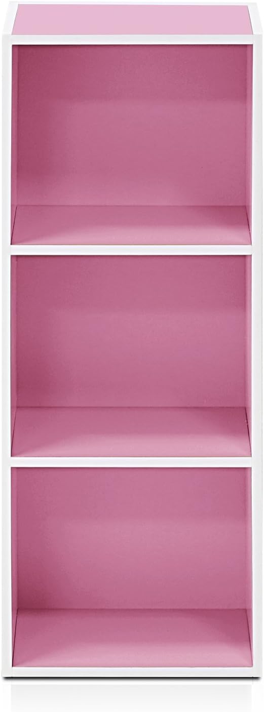 Furinno LUDER Book Shelf, 3-Cube Bookshelf, Bookcase - Image 8