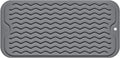 Silicone Dish Drying Mat, Non-Slip Easy Clean Sink Mat Large Heat-resistant by MODENGKONGJIAN