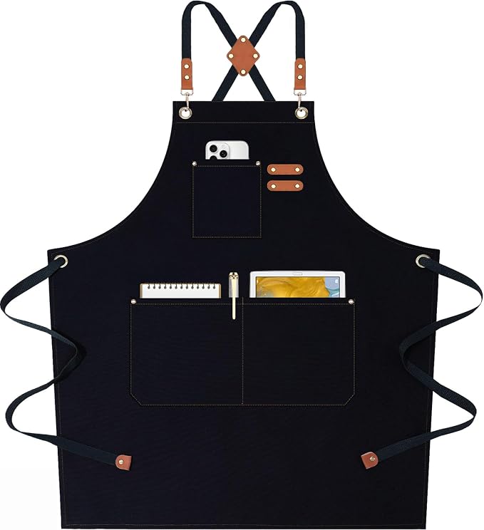 AFUN Chef Aprons for Women Men by BringYouaFun