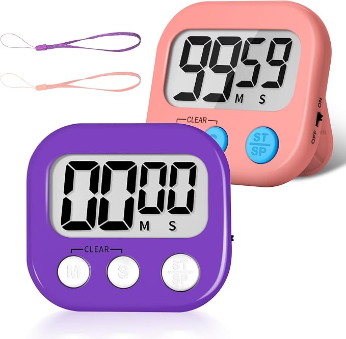 ZILLEEN Classroom Timer for Kids Teachers 2 Pack Digital Timers by ZILLEEN