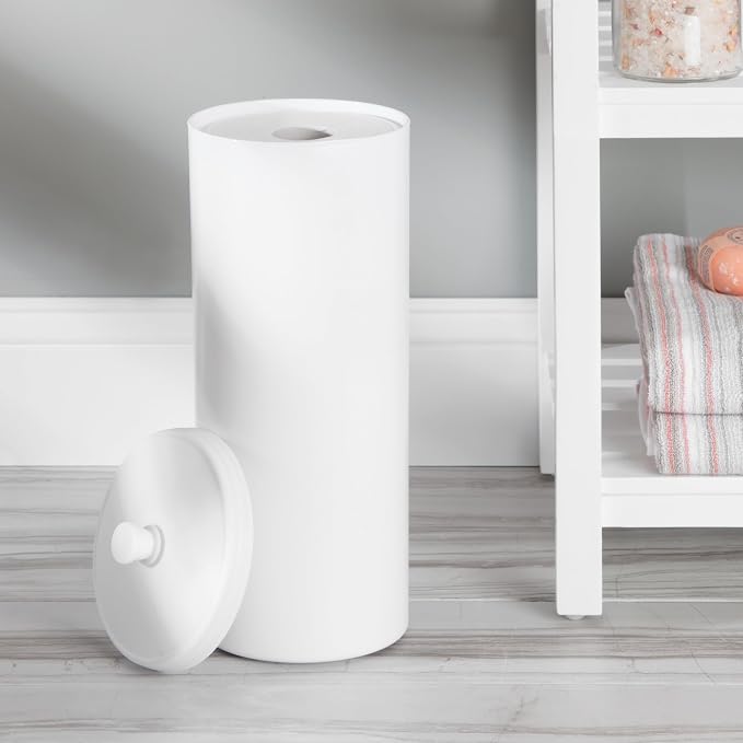 iDesign Freestanding Bathroom Toilet Paper Storage Holder - Image 8