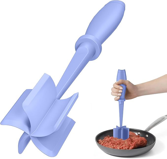 Meat Chopper, Hamburger Grinder, Premium Heat Resistant Smasher by PGYARD