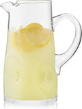 Libbey Impressions Large Glass Pitcher, 80 Oz, Tall Cocktail Pitcher, Modern by Libbey
