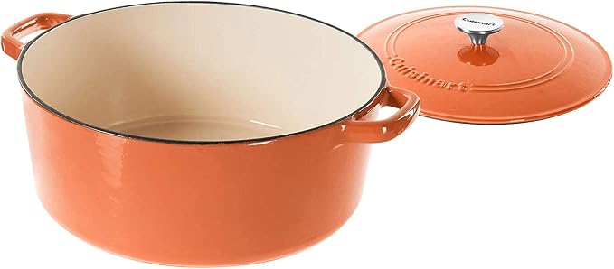 Cuisinart Chef's Classic Enameled Cast Iron Round Covered Casserole - Image 2
