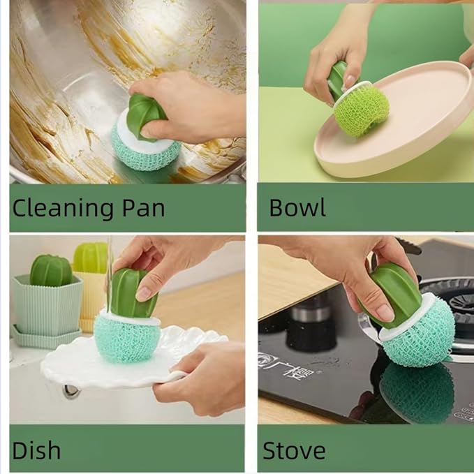 Dish and Pot Cleaning Brush - Image 4
