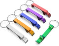 6 Pack Bottle Opener Keychain Set, Colorful Aluminum Alloy Beer Bottle Openers by TYTDOUTER