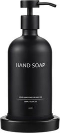Glass Soap Dispenser Bathroom Set by Janxin, Foaming Kitchen soap Dispenser by Janxinmakeyouloveyourhome