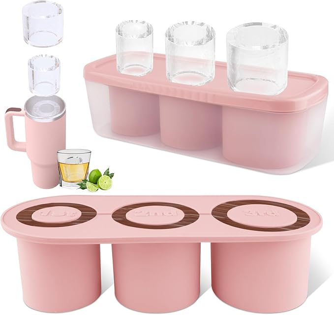 Tcamp Ice Cube Tray for 30 oz Tumbler Cup Ice Mold, Ice Drink by Tcamp