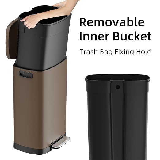 KUK 13 Gallon Kitchen Trash Can - Image 4