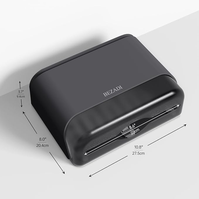 Paper Towel Dispenser, Large Capacity Wall Mount Tissue Dispensers - Image 2