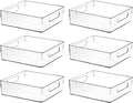 Clear Plastic Storage Bins, Pantry Organizers and Storage or Kitchen by ShelfShaper