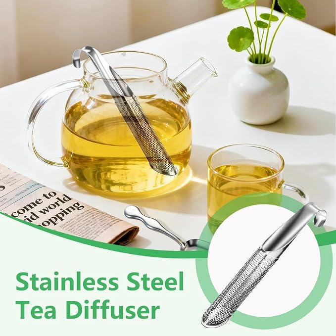 Stainless Steel Tea Diffuser, 2026 Upgraded Tea Pipe Infuser - Image 8
