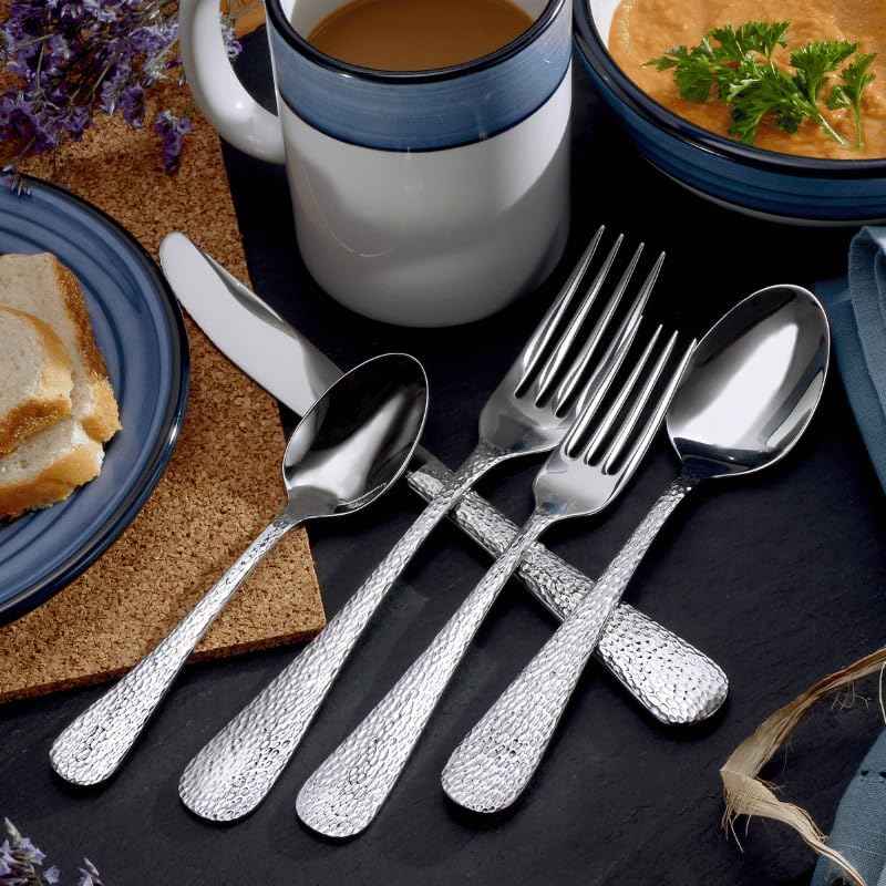 Liberty Tabletop Providence 65 Piece Flatware Set for 12 Made in USA