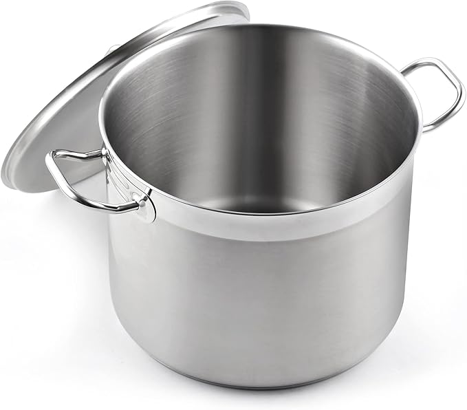 Cooks Standard Stockpots Stainless Steel, 24 Quart Professional Grade Stock Pot by CooksStandard