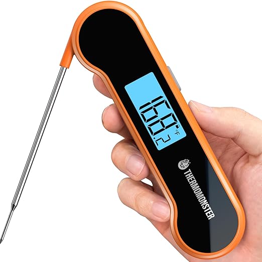 0.5 Sec Instant Read Meat Thermometer Digital by ThermoMonster