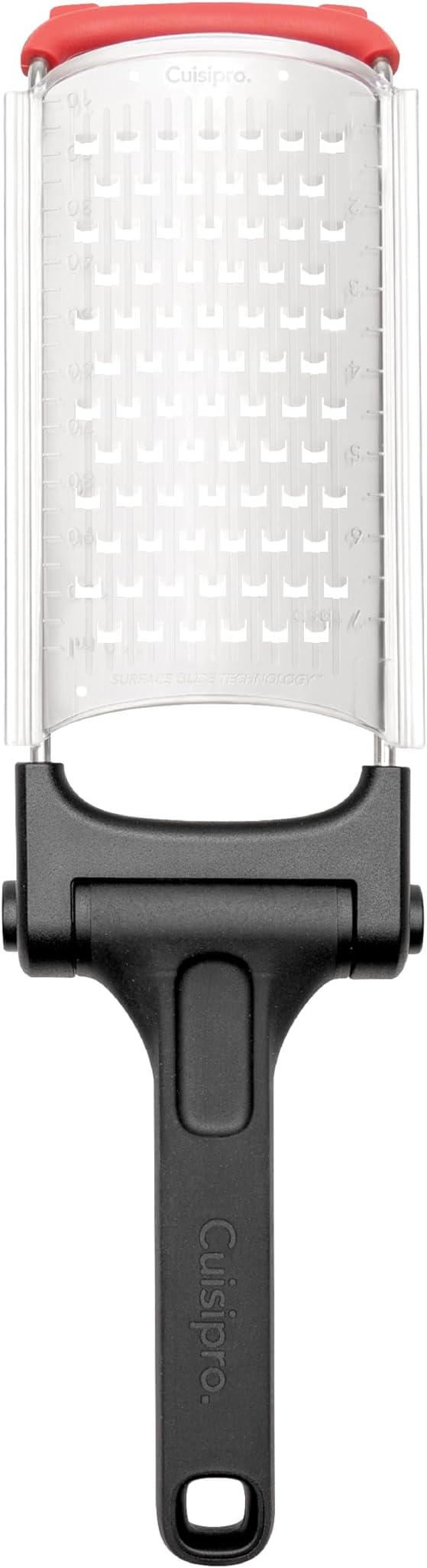 CUISIPRO Surface Glide Technology Stainless Steel Folding Handle Grater by Cuisipro