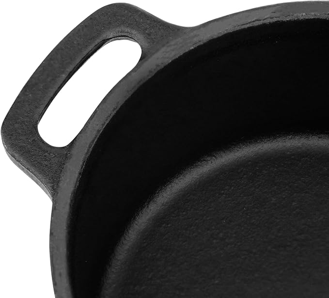 Flavehc Mini Cocotte 16 oz Pre-Seasoned Mini Dutch Oven 0.5 qt. Cast Iron - Image 7