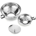 Delove Canning Funnel with Strainer by Delove
