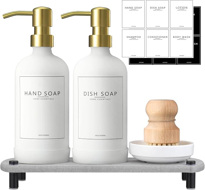 Kitchen Soap Dispenser Set by NEECZS