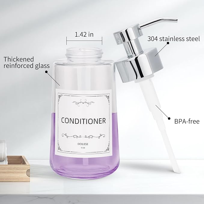 Soap Dispenser, 16oz Liquid Soap Pump - Image 4