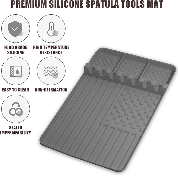 2 PCS Silicone Grill Mat Compatible - Image 3