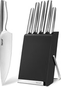 hecef 6-Piece Silver Stainless Steel Knife Set by hecef