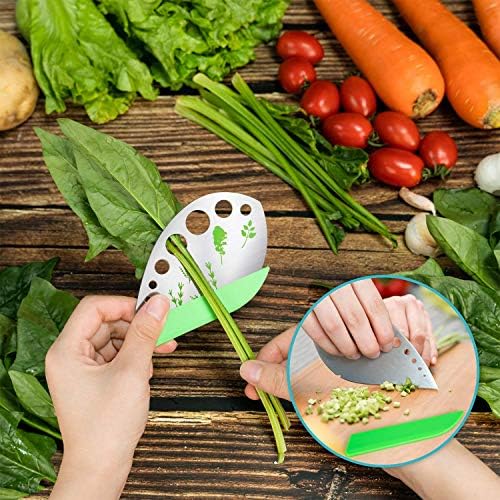 VlBlRlIT2025 Upgraded Herb Scissor,Leaf Stripper,Stainless Steel