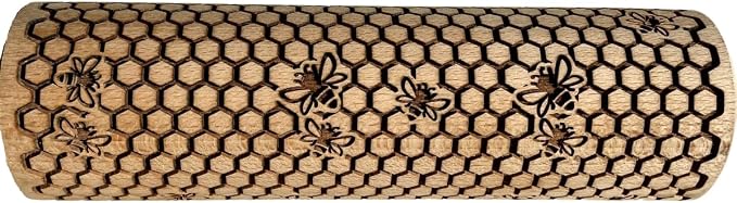 BEEHIVE Embossing Rolling Pin - Image 4
