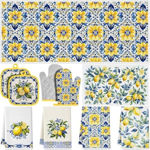 10 Pcs Mediterranean Kitchen Supply Gift