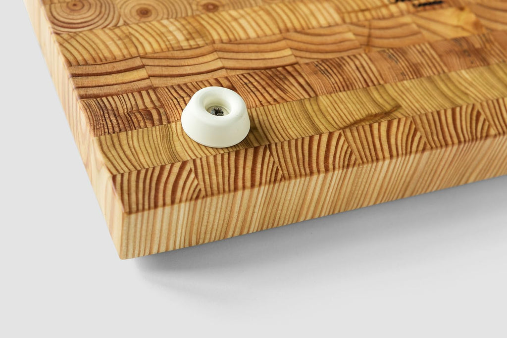Larch Wood Canada End Grain One Hander Large Cutting Board, Standard