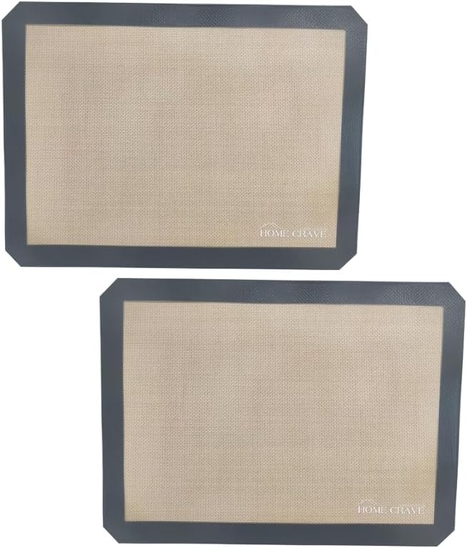 Silicone Baking Mat, Reusable Silicone Oven Baking Sheet, Heat