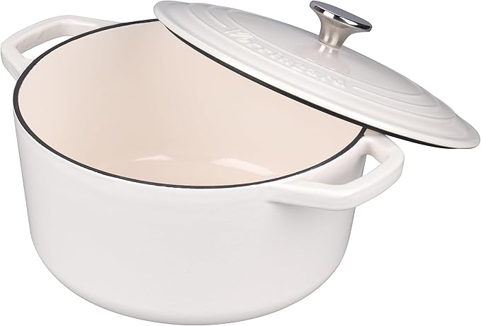 VORRINGARD Enameled Cast Iron Dutch Oven Pot - Image 7