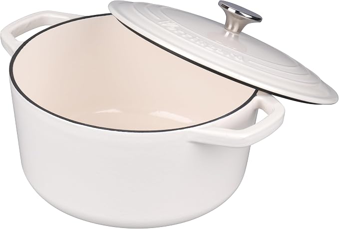 VORRINGARD Enameled Cast Iron Dutch Oven Pot - Image 7