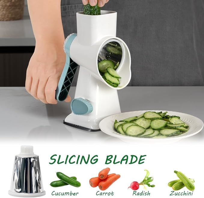 3 in 1 Manual Vegetable Cutter Machine - Image 2