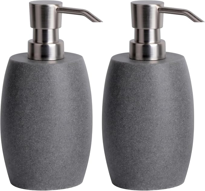 Clasin Home Sandstone Textured Resin Soap Dispenser by ClasinHome